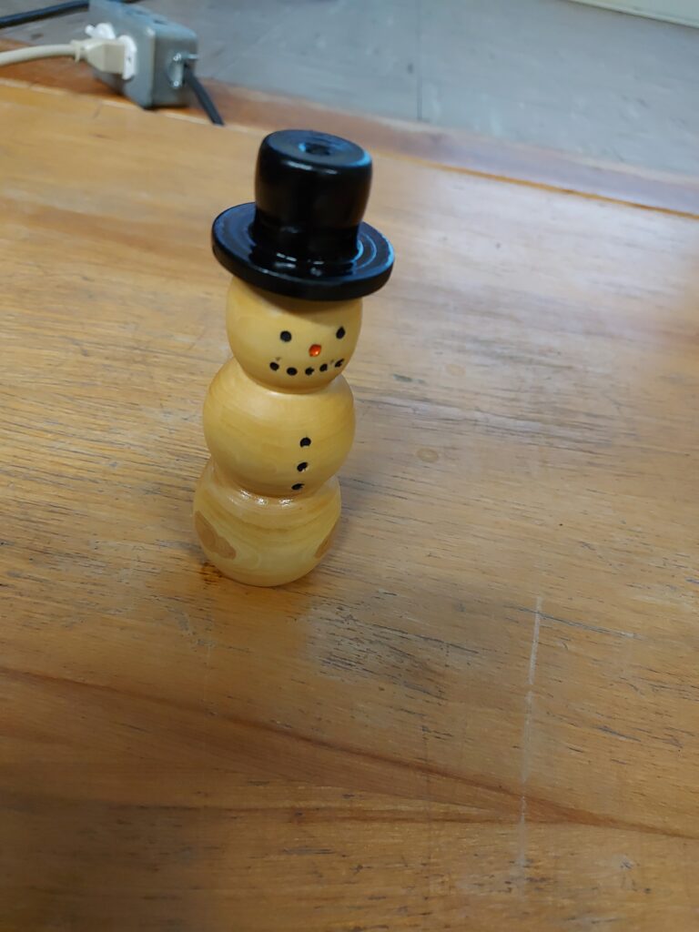 Snowman ornament - Calvin Perry